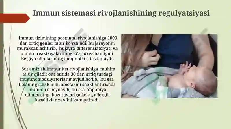 Ovqat hazm qilish sistemasi rivojlanishining regulyatsiyasi 6