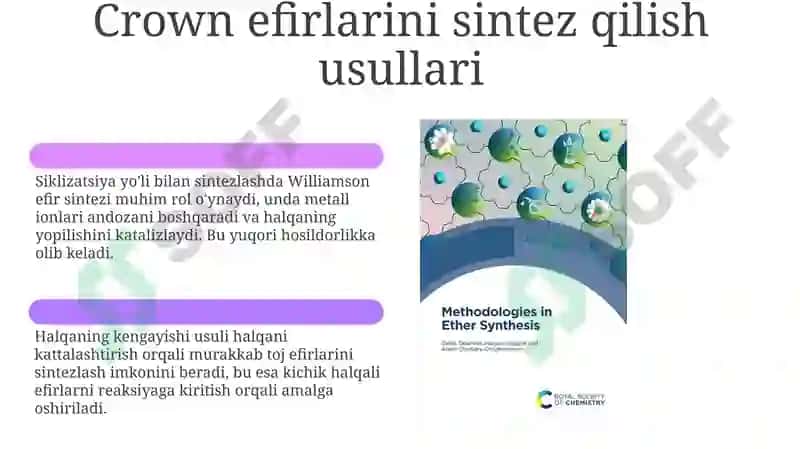 Crown efirlar - dori vositalari sifatida 6