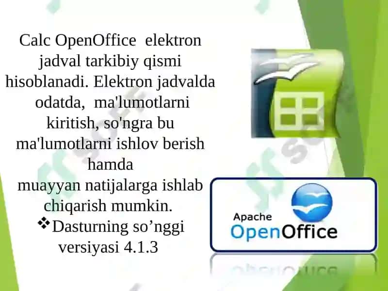IQTISODIY MASALALARNI YECHISHDA JADVAL MUHARRIRLARIDAN FOYDALANISH 6