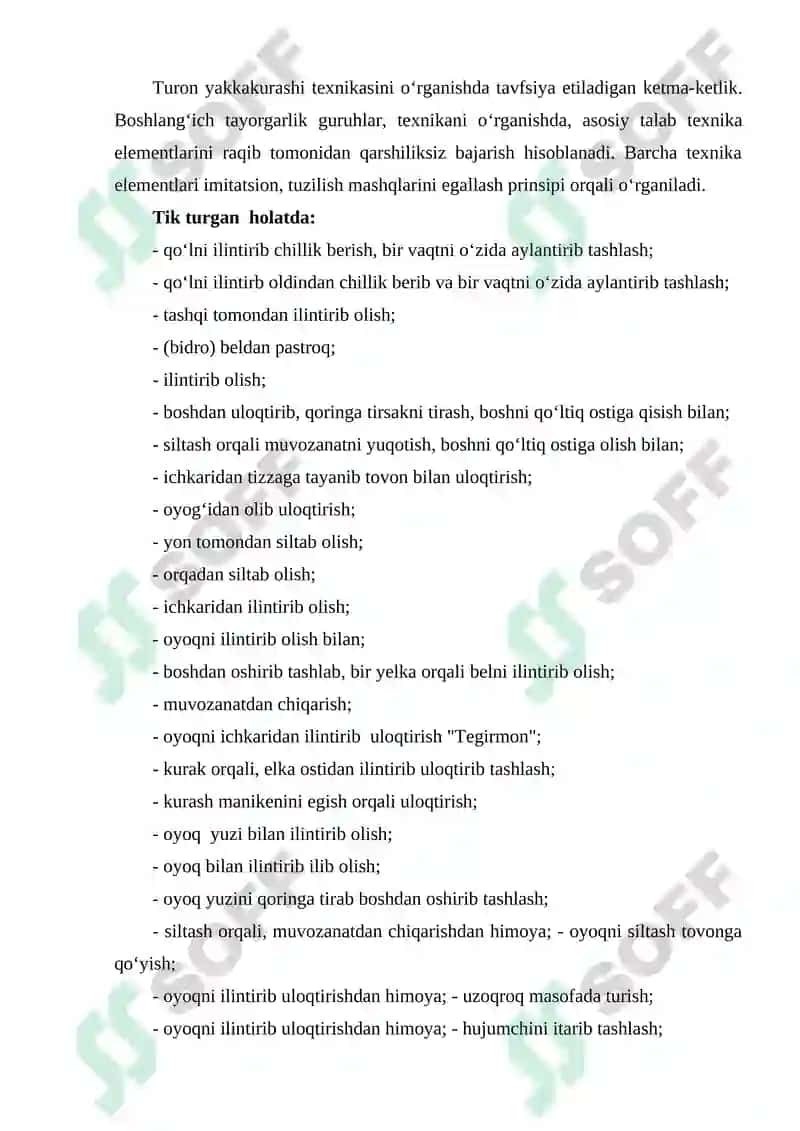 Texnik tayyorgarlik 6