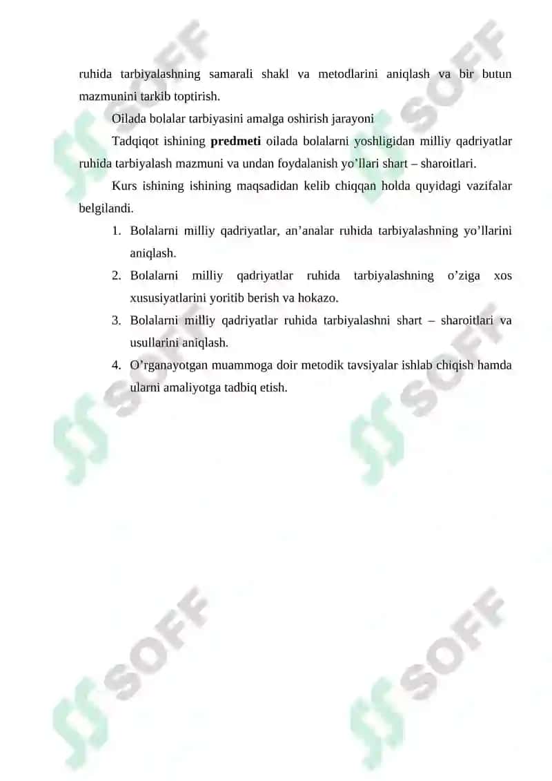 Oila tarbiyasida milliy qadryatlarning ahamiyati 6