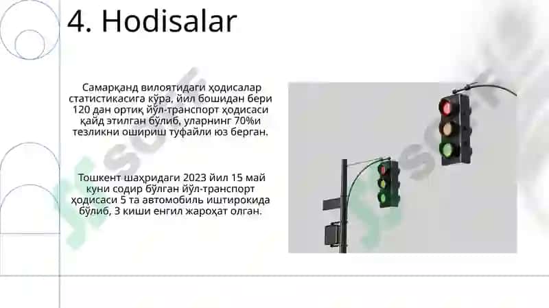 Yo‘llari Harakatiga Ta’sir Qiluvchi Vositalar 6