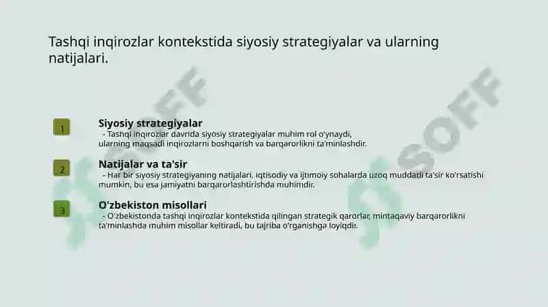Tashqi inqirozlar siyosiy va ijtimoiy omillarning taʼsiri 6