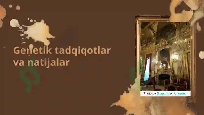 Zamonaviy odamning evolyutsiyasi va genetik o'zgarishlar 6