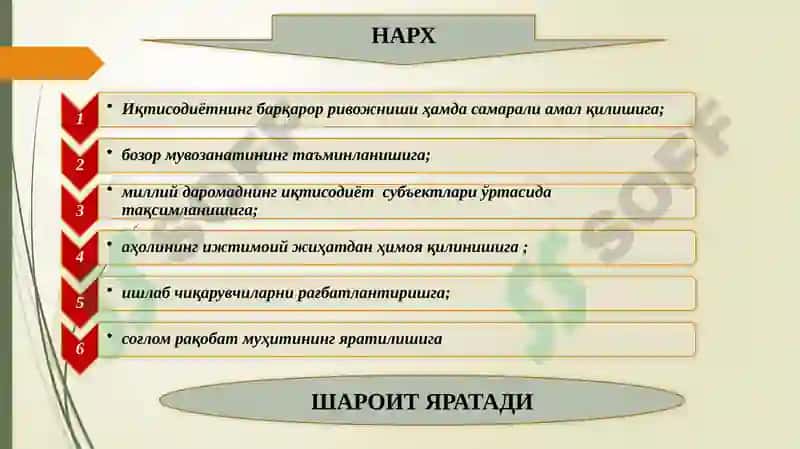 Баҳо ва баҳолаш 6