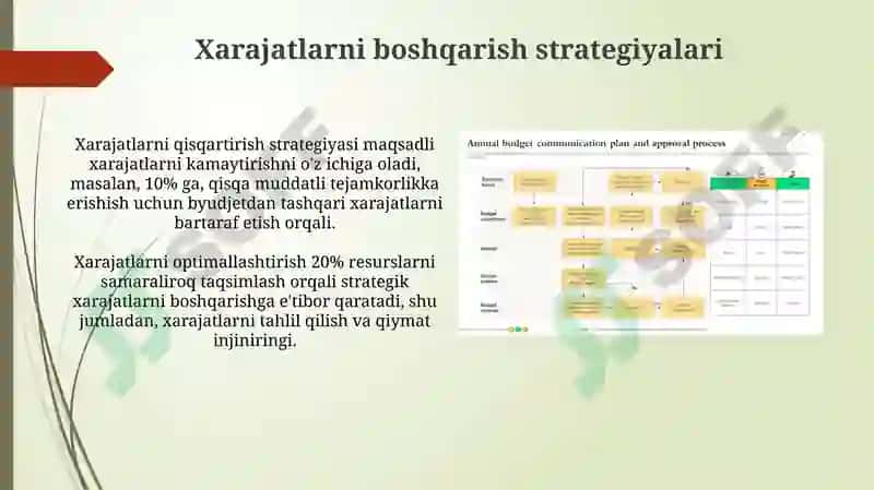 Byudjet jarayoni, rejalashtirish tasdiqlash va ijro 6