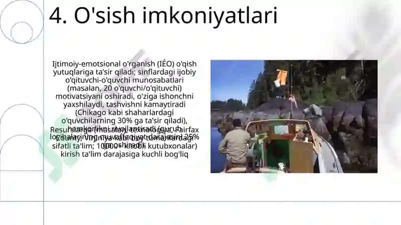 Shaxs taʼlim obʼyekti va subʼekti sifatida uning shakllanish va rivojlanish omillari 6