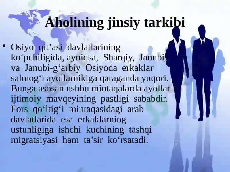Aholining yosh-jins tarkibi 6