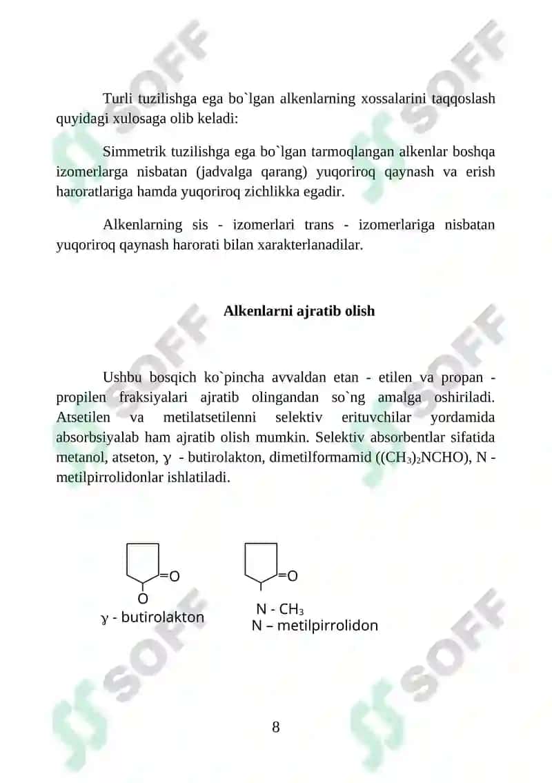 To`yinmagan uglevodorodlar 6