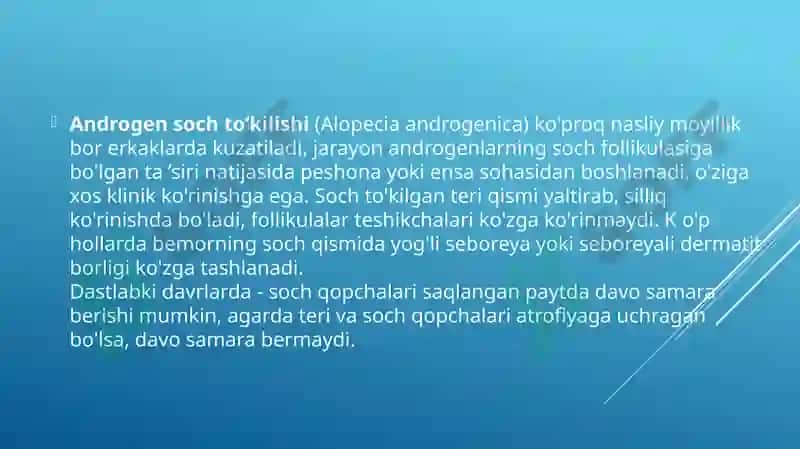 ALOPETSIYANING ZAMONAVIY DAVOLASH USULLARI 6