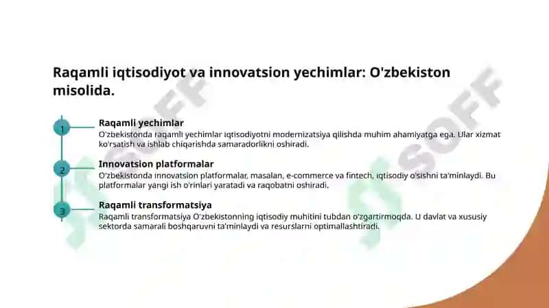 Raqamli iqtisodiyotning asosiy tamoyillari 6