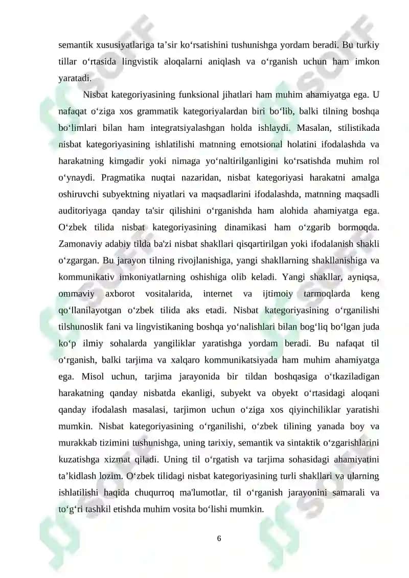 nisbat kategoriyasining oʻrganilishi 6