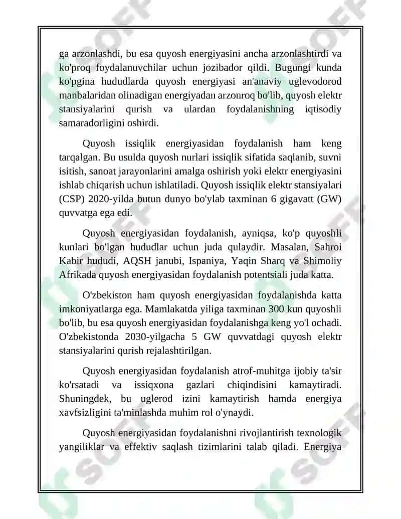 YASHIL ISH O‘RINLARINI YARATISH 6