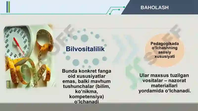 Baholash 6