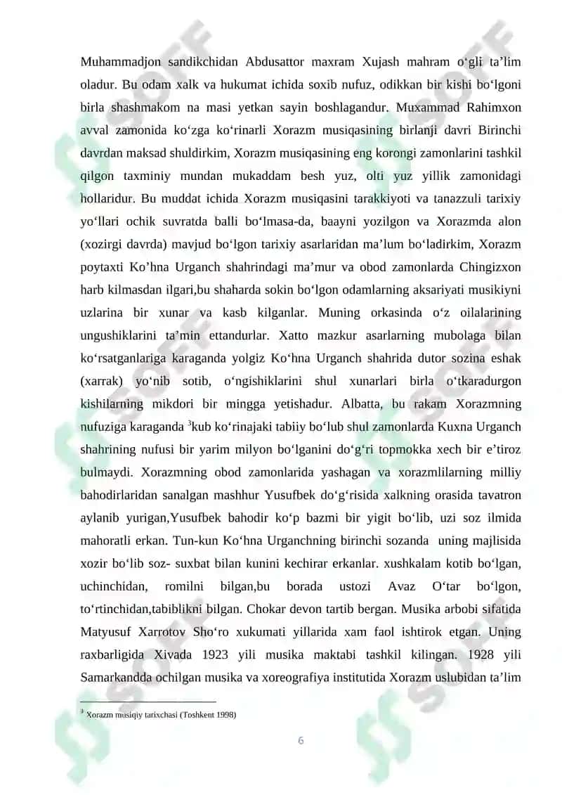 Xorazm moqamlari va ularning  musiqiy xususiyatlari 6