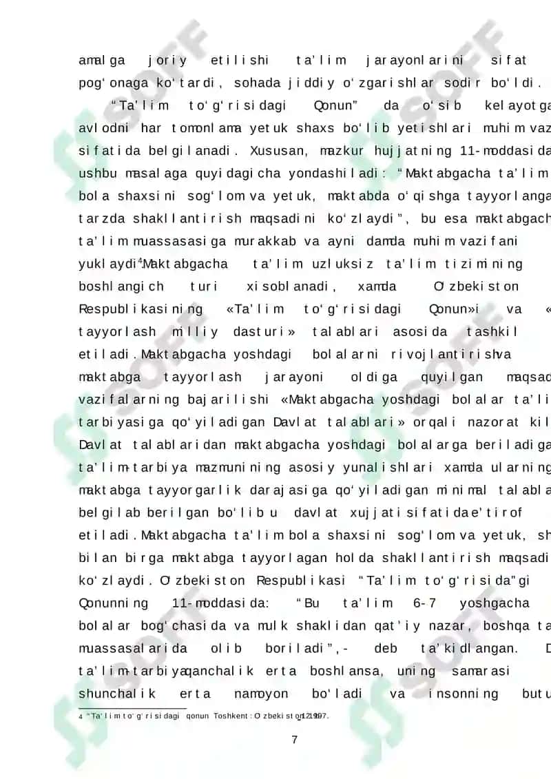 Eshitishda nuqsoni bo’lgan maktabgacha tarbiya yoshidagi bolalarga ta'lim berish vazifalari 6