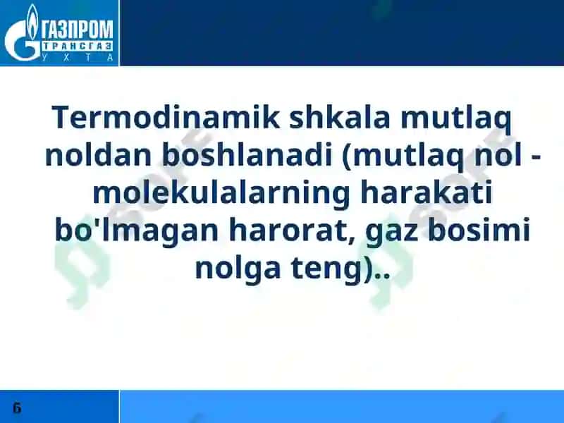 Harorat o'lchagichlarning ishlash printsipi 6