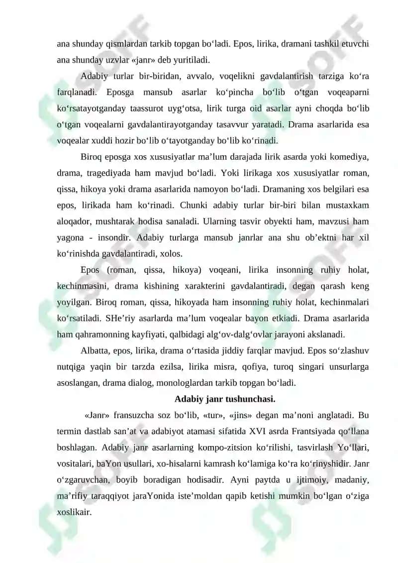 BADIIY SAN’AT TURLARI 6