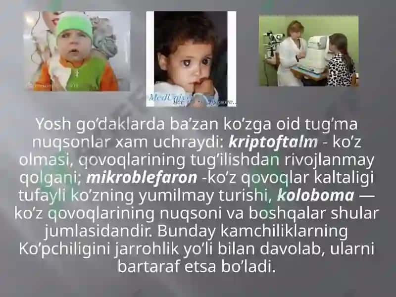 Ko’ziojiz bolalar maktab internatida tarbiyaviy tadbirlar o’tkazishning hususiyatlari 6