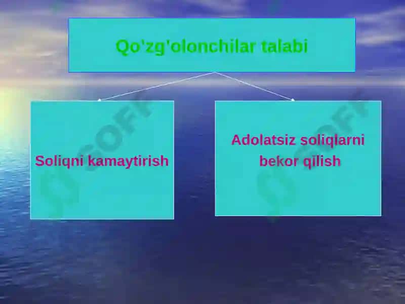 Turkistonda milliy ozodlik harakatlarining boshlanishi va uning sabablari 6