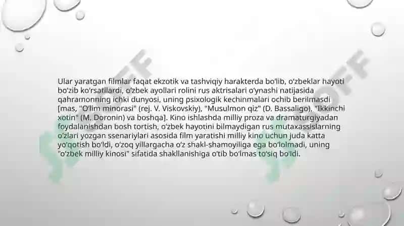 O‘zbekistonda dastlabki kino va teatr san‘atining kirib kelishi 6