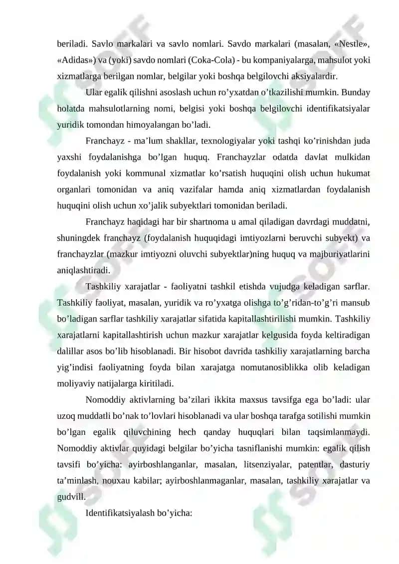 Nomoddiy aktivlar 6