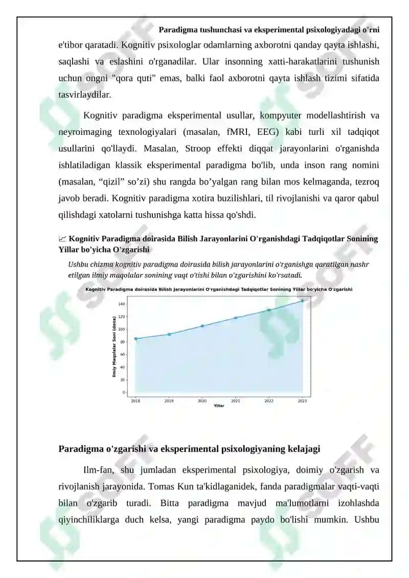 Eksperimental psixologiyada paradigma tushunchasi 6