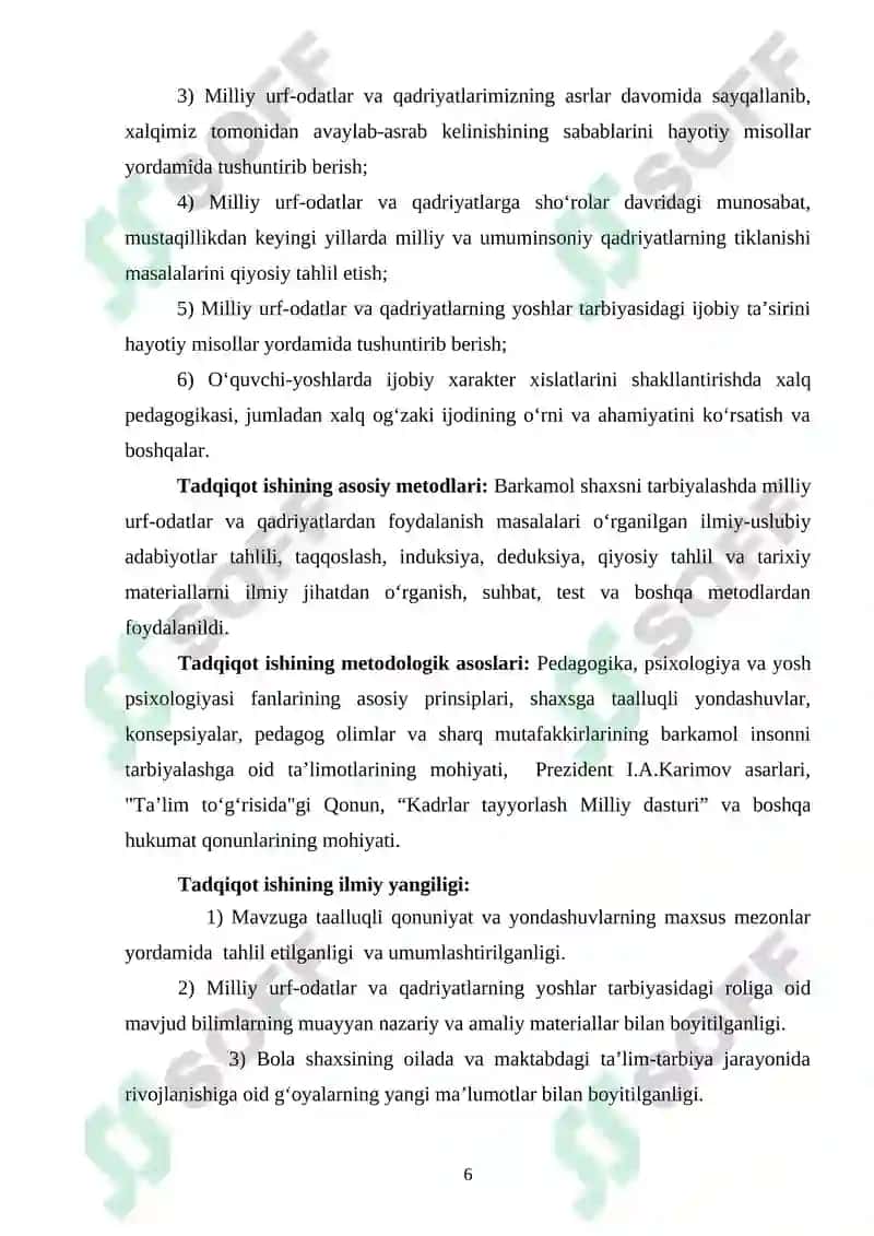Oilada an'analar va rasm rusmlar 6