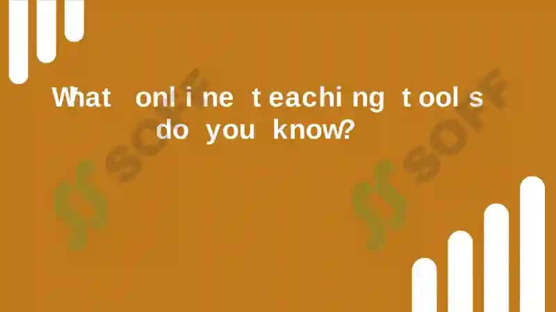 Online Teaching (Lecture 1) 6