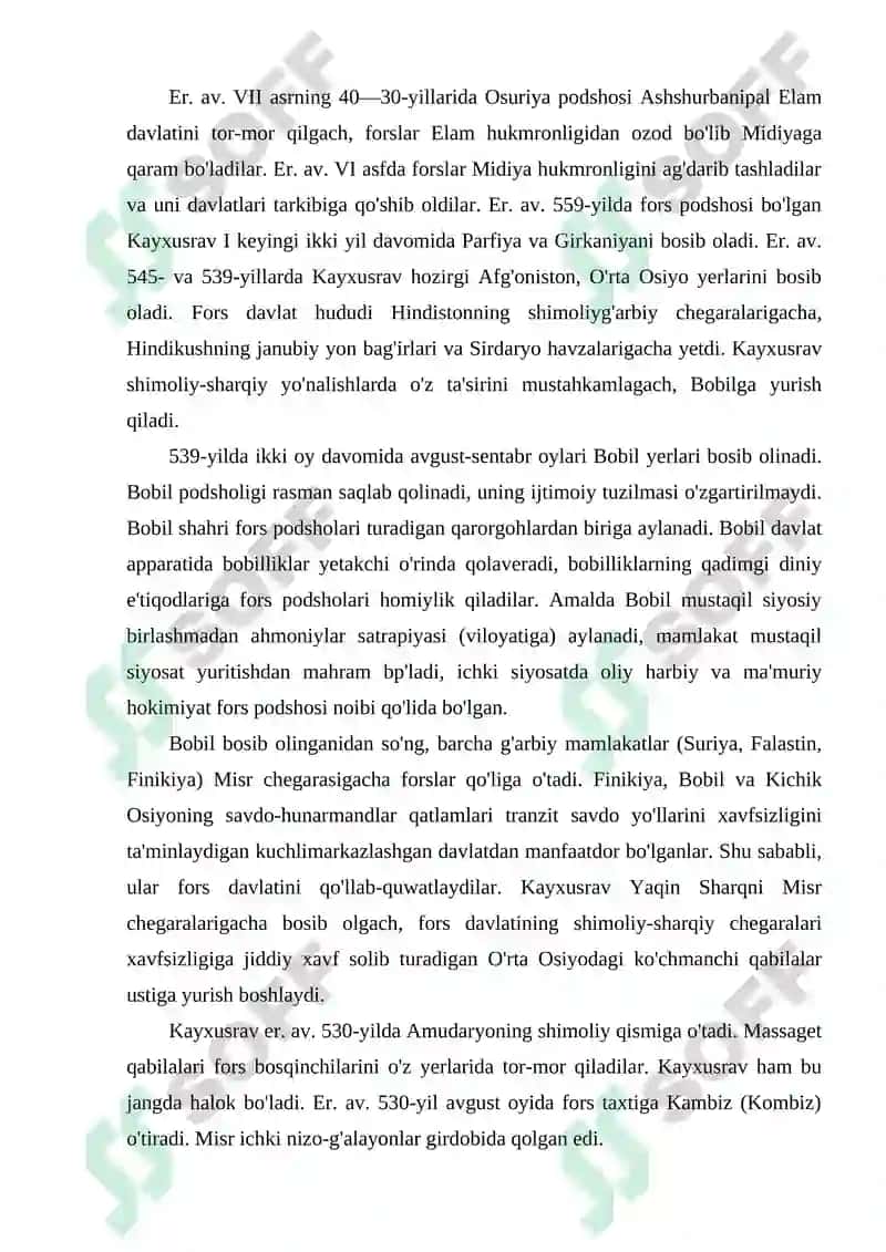 Qadimgi Eron iqtisodiyoti 6