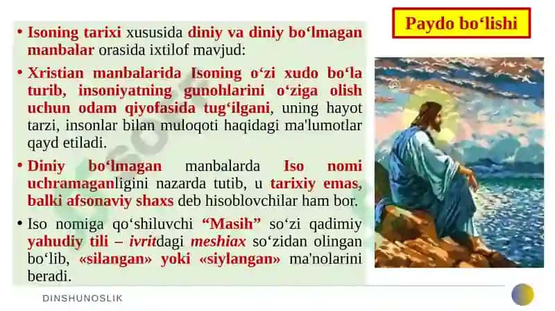 Xristianlikning Paydo Bo‘lishi, Ta’limot va Manbalari 6