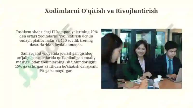 Kadrlar Siyosati va uni darajasini oshirish yo'llari 6