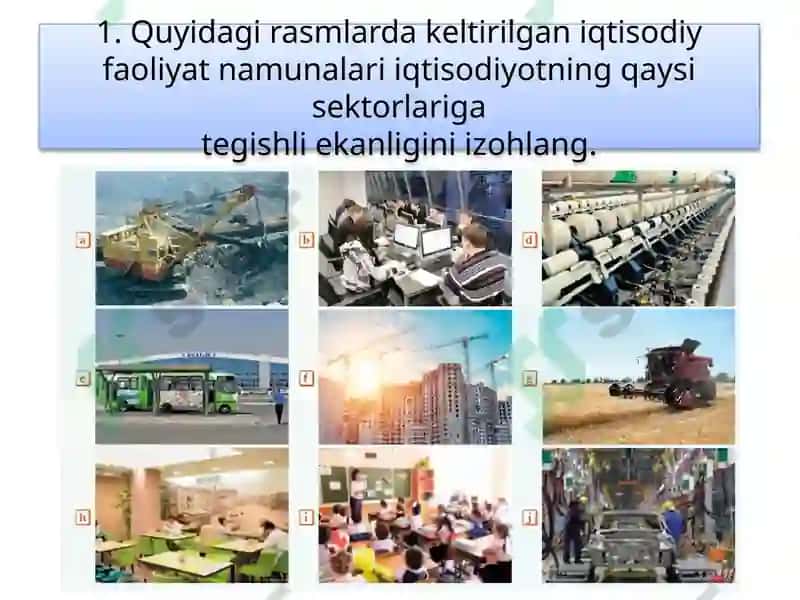 Amaliy mashg'ulot - Jahon xo'jaligi va uning tarkibini o'rganish 6