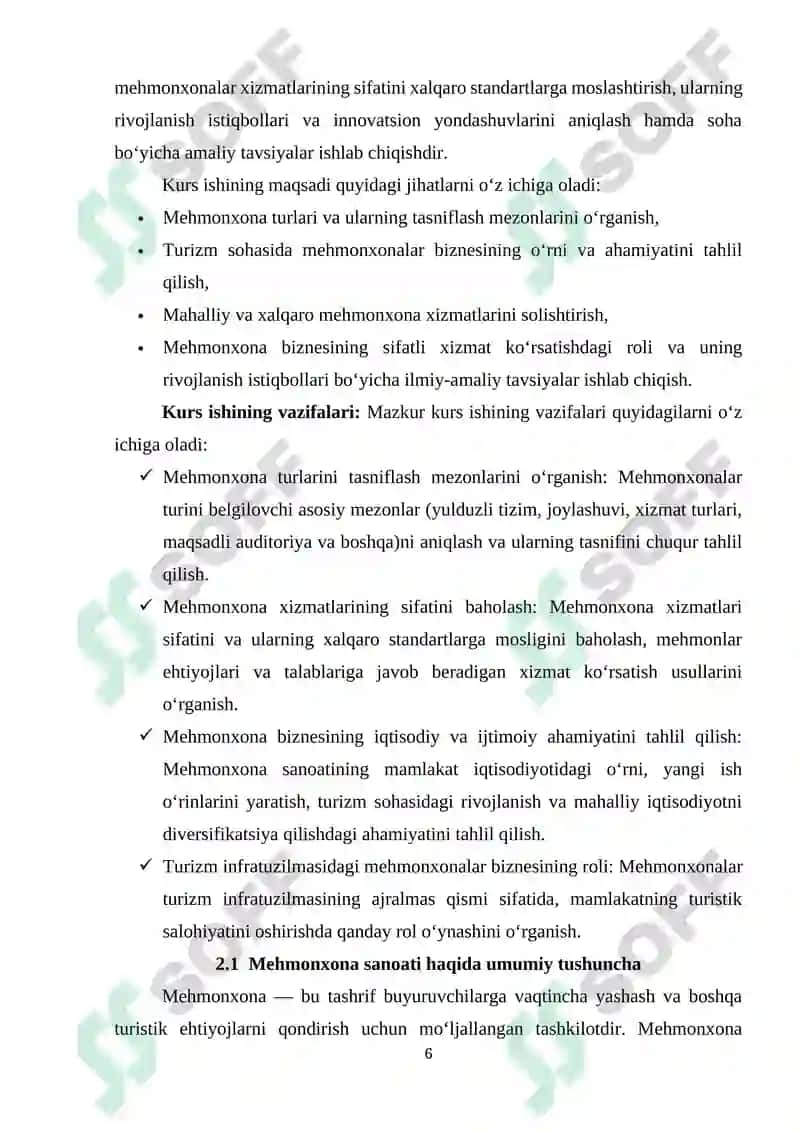 "MEHMONXONALARNING TURLARI VA TASNIFLANISHI" 6