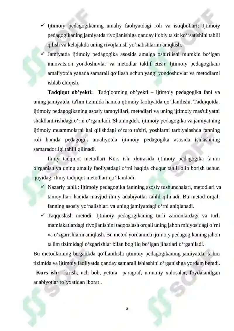 Ijtimoiy Pedagogika Fan va Amaliy Faoliyat 6