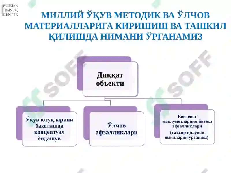 Ўқув-методик материаллари ва миллий ўлчов ишланмалари тажрибаси: мазмунли ўқиш(Ўқиш саводхонлиги) 6