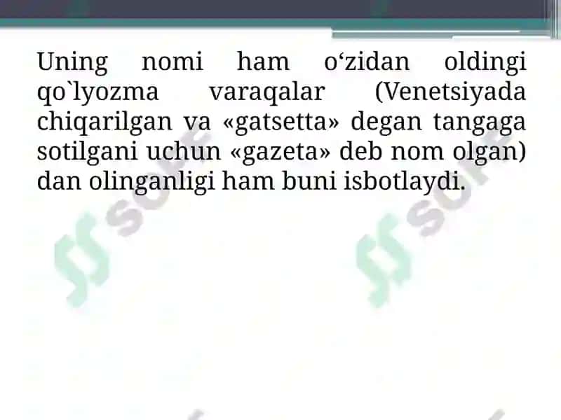 Меdiа sаvоdхоnlik vа ахbоrоt mаdаniyаti 6