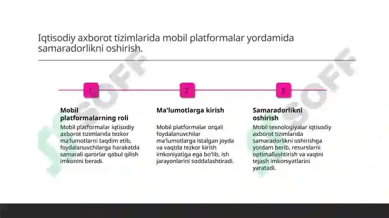 Mobil platformalar va iqtisodiy axborot tizimlari 6