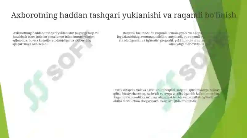 Axborot Inson Hayotining Ajralmas Qismi Sifatida 6