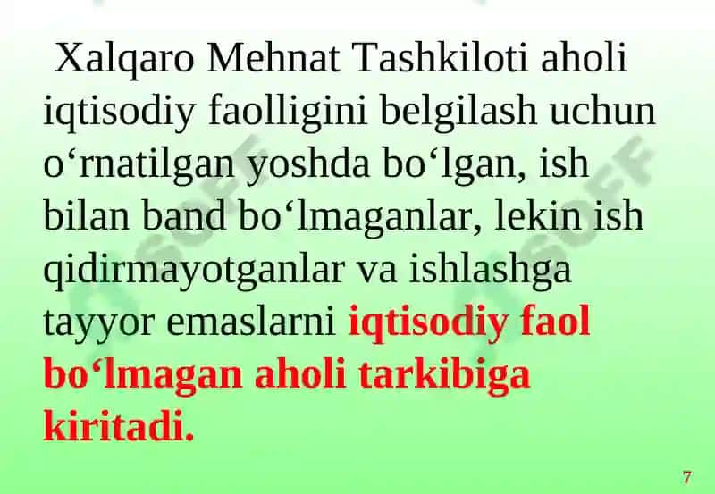 Korxonaning mehnat resurslari 6