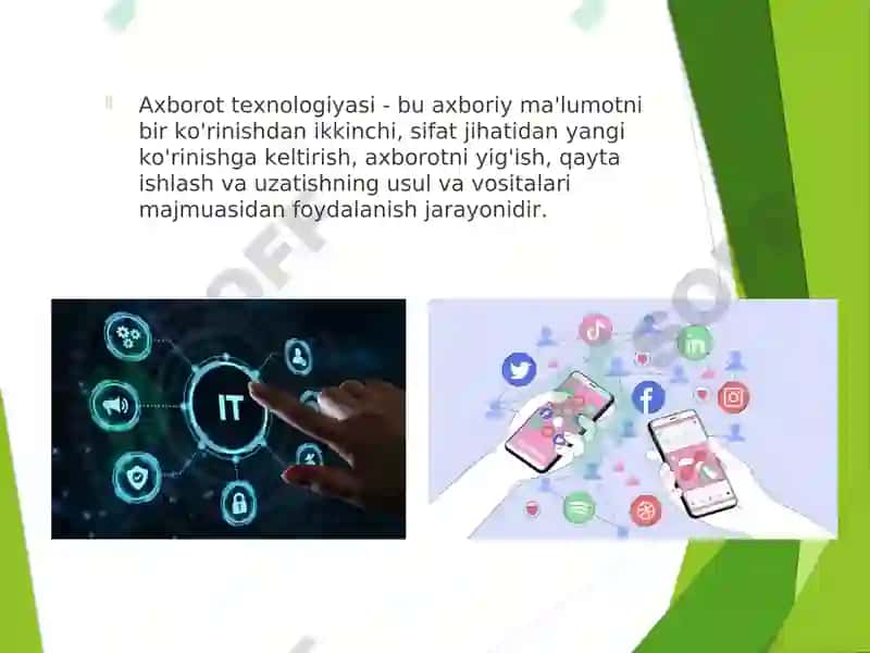 Media vositalarida axborotning kelajagi va yangi tendensiyalar 6