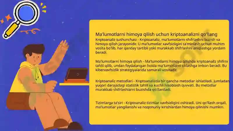 Chiziqli kriptoanaliz va qo‘llanilishi 6