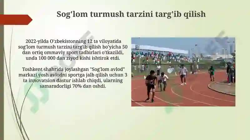Jismoniy tarbiya va sportni tashkil etish 6