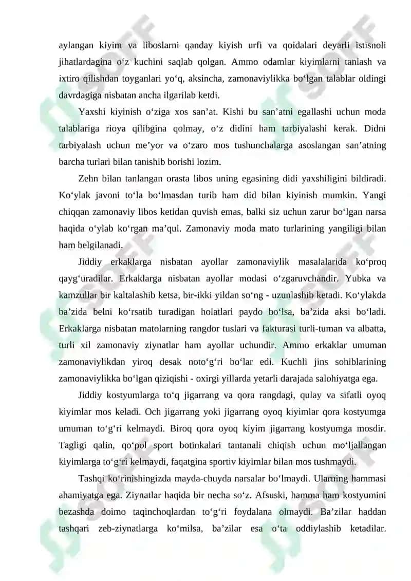 Estetik madaniyat va tashqi ko‘rinish 6