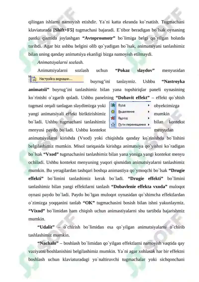 Power Point dasturi 6