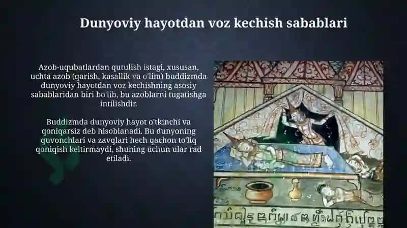 Buddizmda asketizmning tarixiy rivojlanishi 6