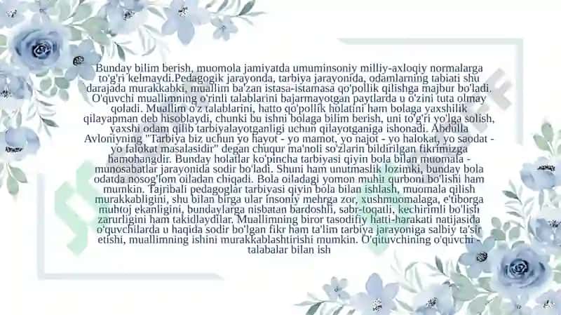 Pedagogik kompetentlik va kreativlik 6