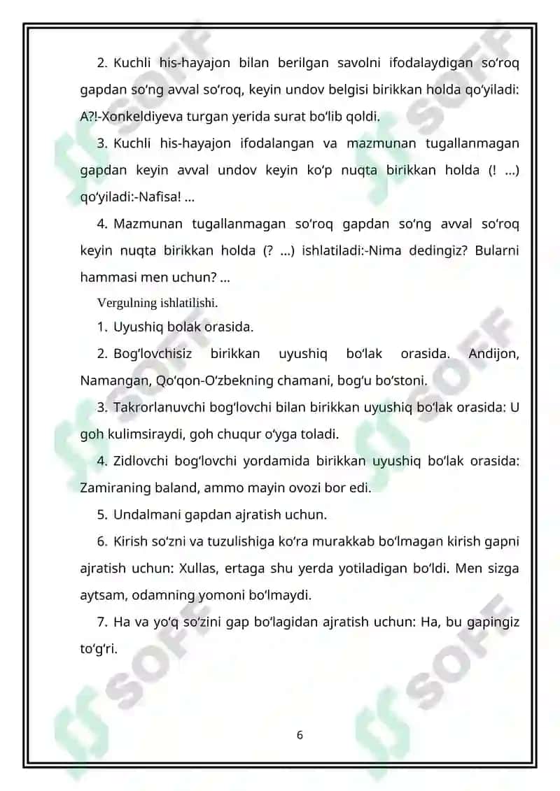 Tinish belgilarining lingvistik ekspertiza xulosalaridagi o'rni 6