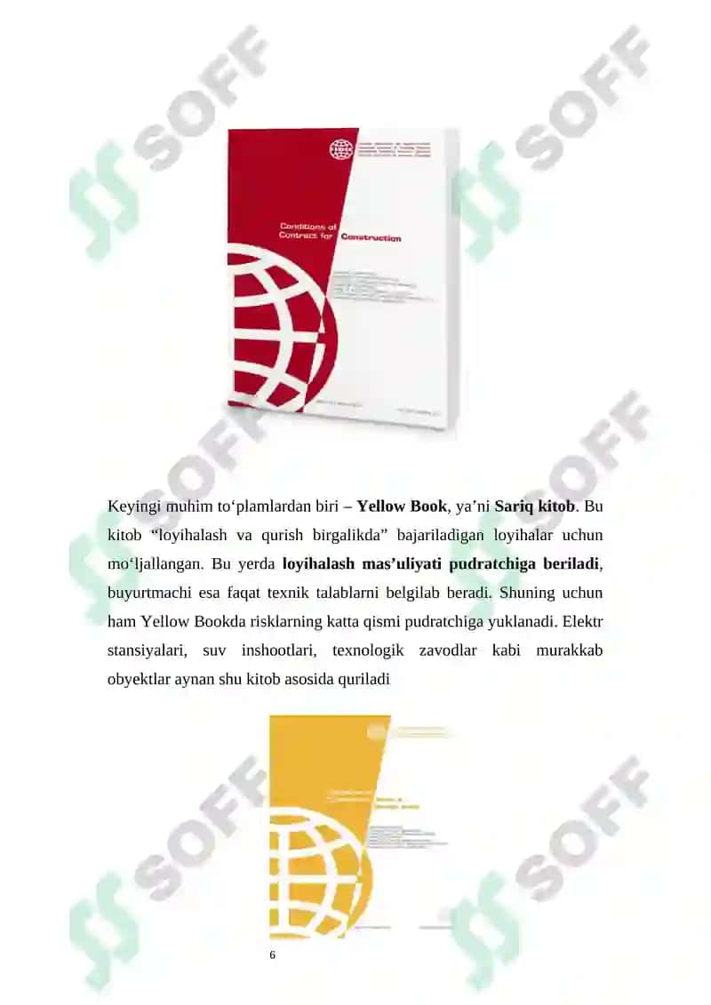FIDIC qoidalariga muvofiq mustaqil tashkilotlar 6