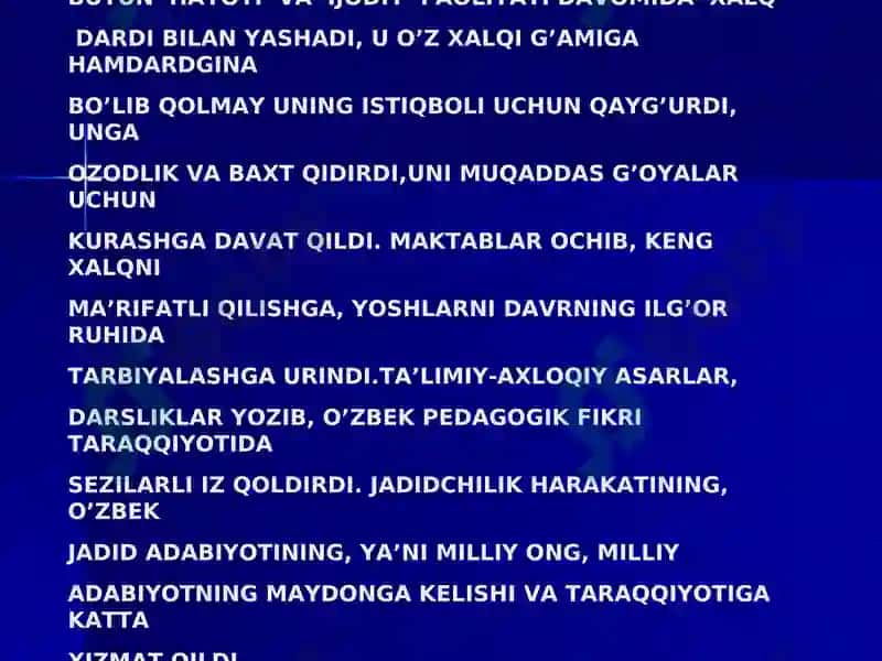 "Turkiy Guliston yoxud axloq" asari 6